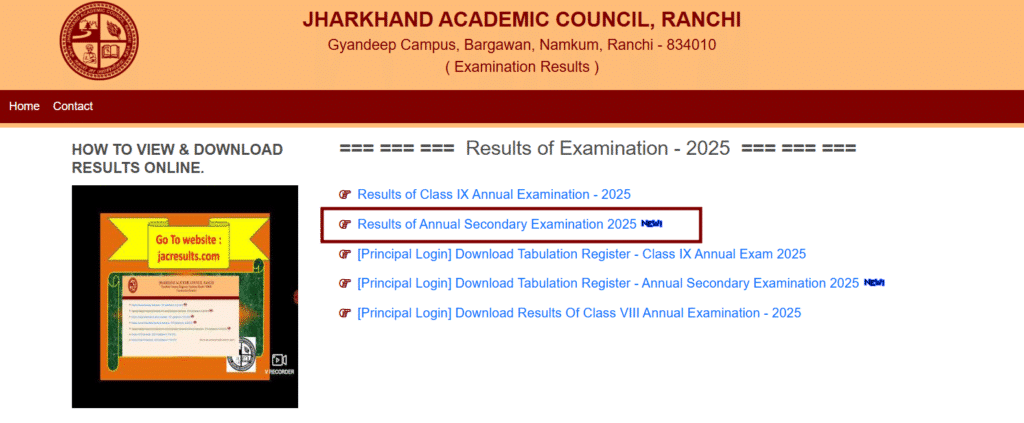 Jac Board Class 10Th Result 2026 Yha Se Dekhe ! Check Latest News &Amp; Expected Date &Amp; Time Here 2 Jac Class 10Th Result Page