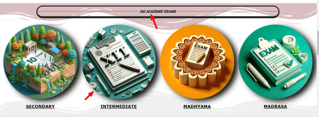 JAC 12th Intermediate Exam Registration Processes Steps