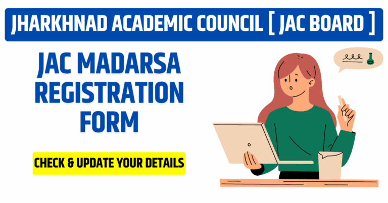 JAC Madarsa Registration Form 2025