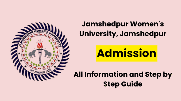 Jamshedpur Womens University Ug Admission 2025